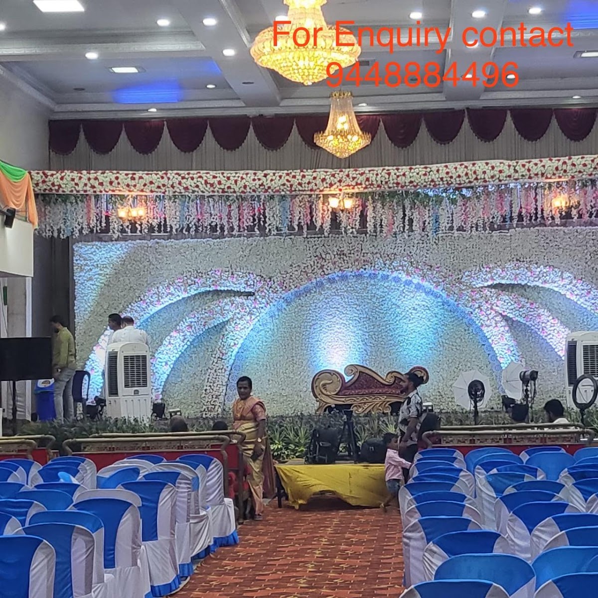 NMH Convention Hall — Banquet Hall in Hesaraghatta, Bangalore (on-site parking, in-house decoration, DJ permitted, bar service available) — photo 3