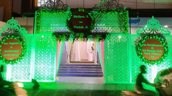BRS Convention Hall — Banquet Hall in Bangalore (on-site parking, in-house decoration, DJ permitted, bar service available)