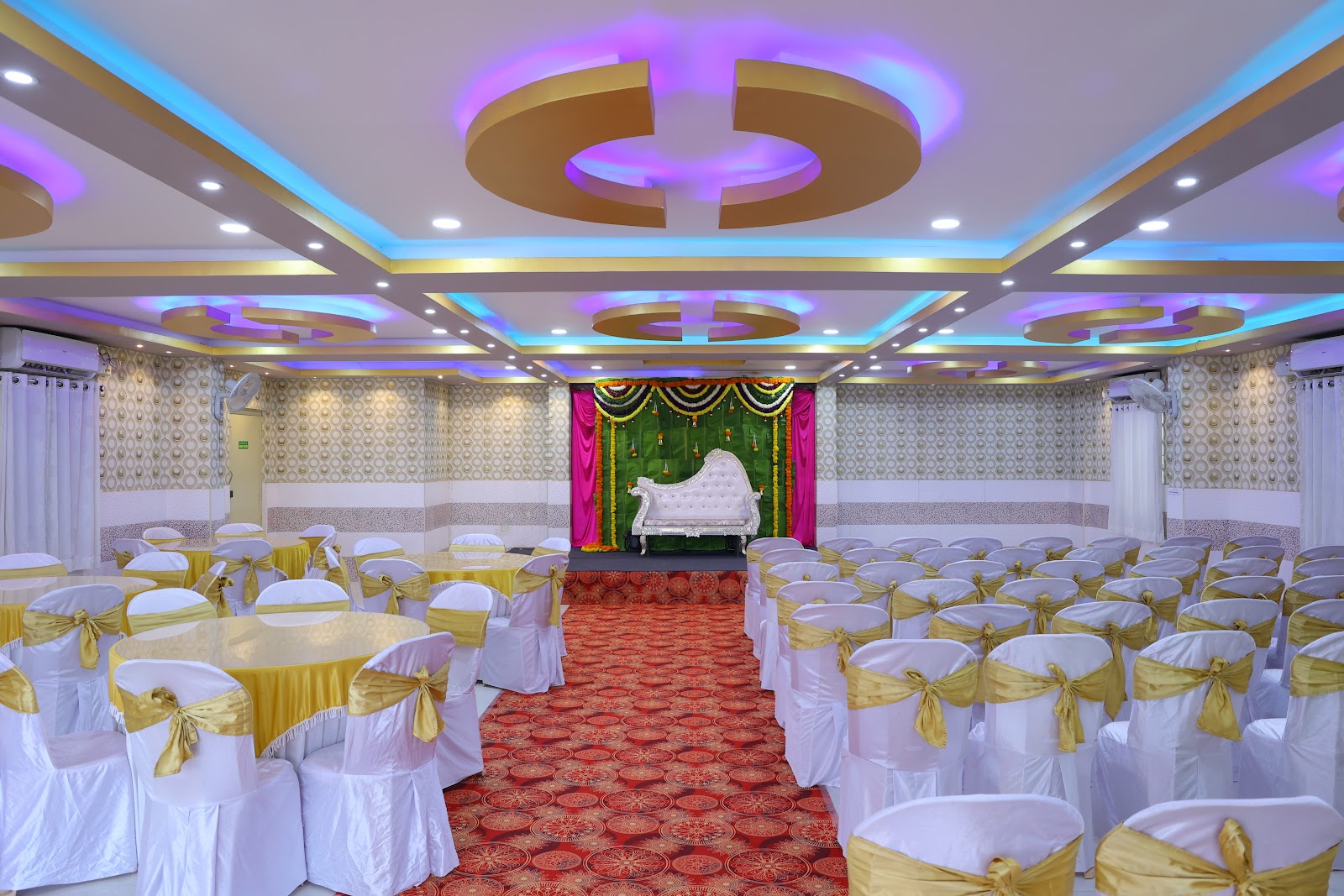 G H Party Hall — Banquet Hall in Bangalore (on-site parking, in-house decoration, bar service available, 150–250 guest capacity)