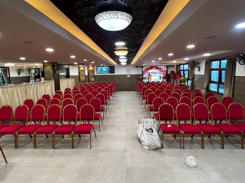 Sri Rangalakshmi Party Hall — Banquet Hall in Bangalore (on-site parking, in-house decoration, bar service available, 150–300 guest capacity)