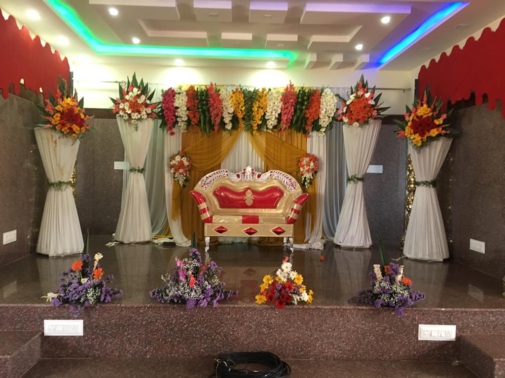 Ranganayaki Ramakrishna Palace — Banquet Hall in Bangalore (on-site parking, in-house decoration, DJ permitted, bar service available)
