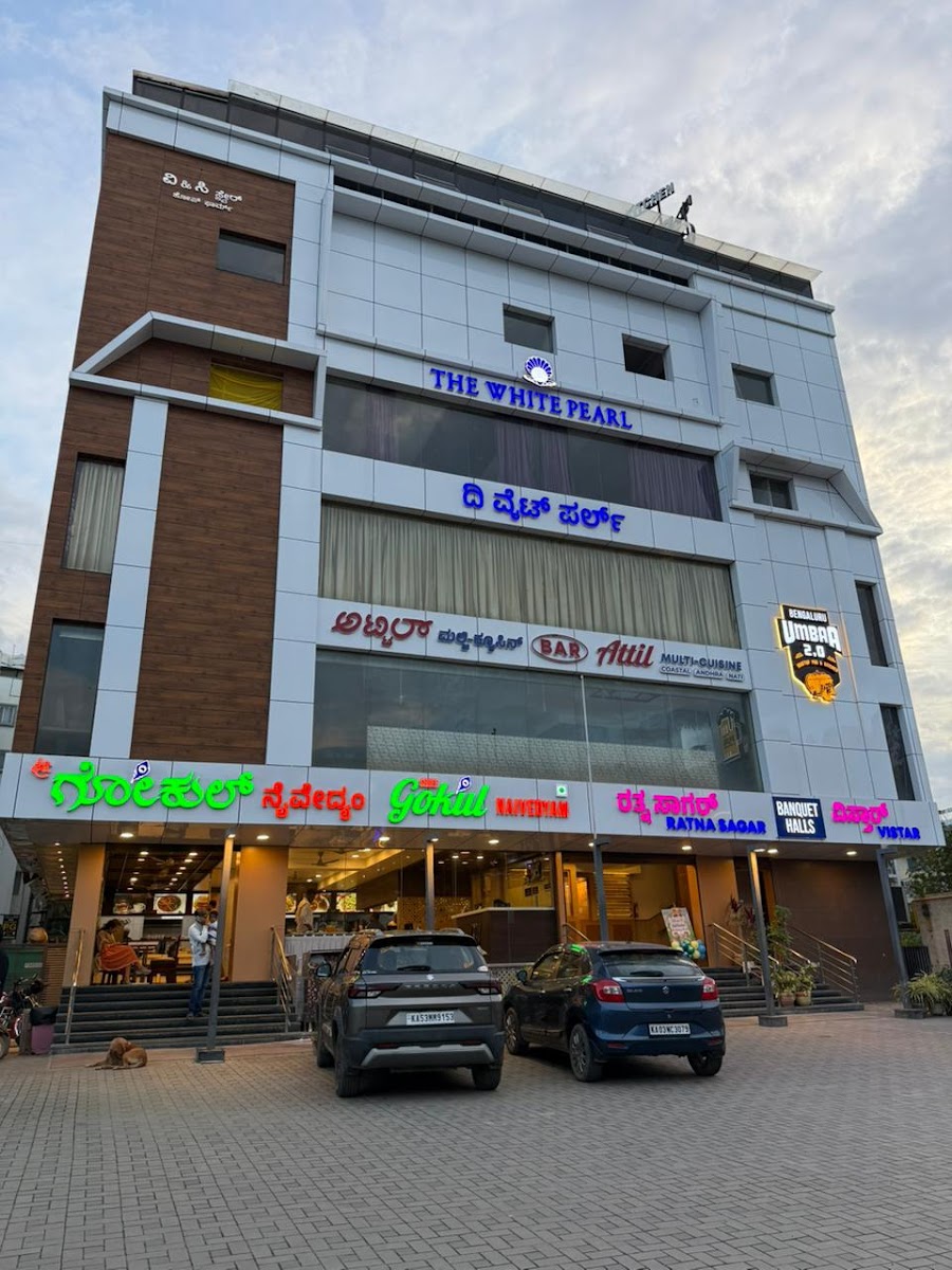 The White Pearl — Banquet Hall in Whitefield, Bangalore (on-site parking, in-house decoration, outside catering allowed, bar service available)