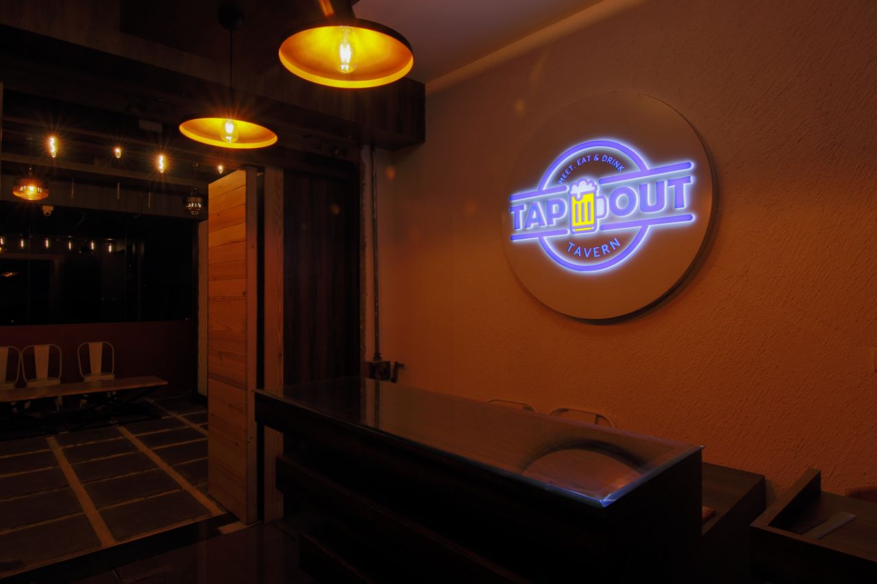 Tapout Tavern — Banquet Hall in Bangalore (on-site parking, in-house decoration, DJ permitted, bar service available)