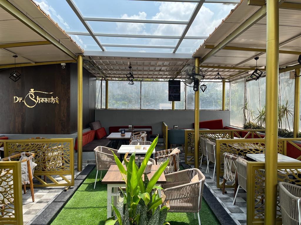Dr. Sheesha — Banquet Hall in Bangalore (on-site parking, in-house decoration, DJ permitted, bar service available)