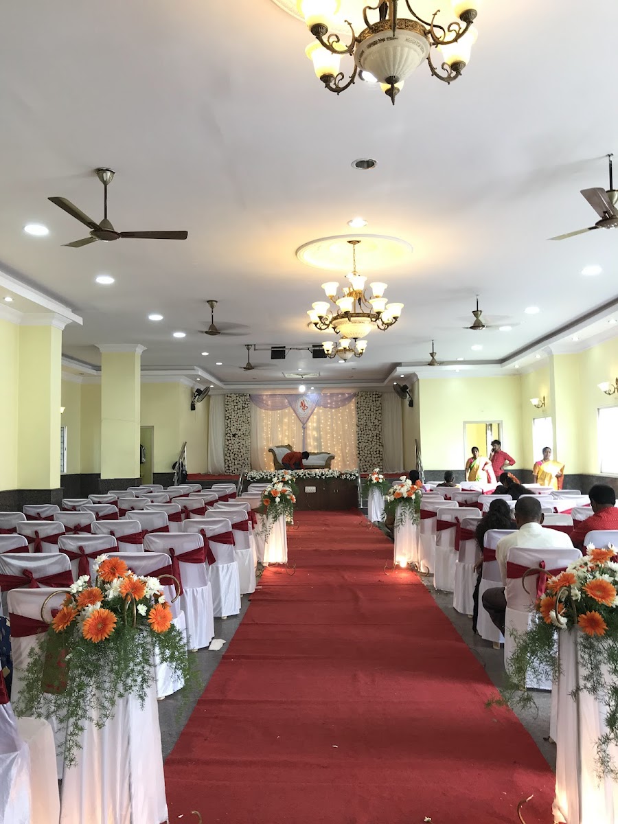 Shiva Keshava Party Hall — Banquet Hall in Bangalore (on-site parking, in-house decoration, bar service available, 125–200 guest capacity)
