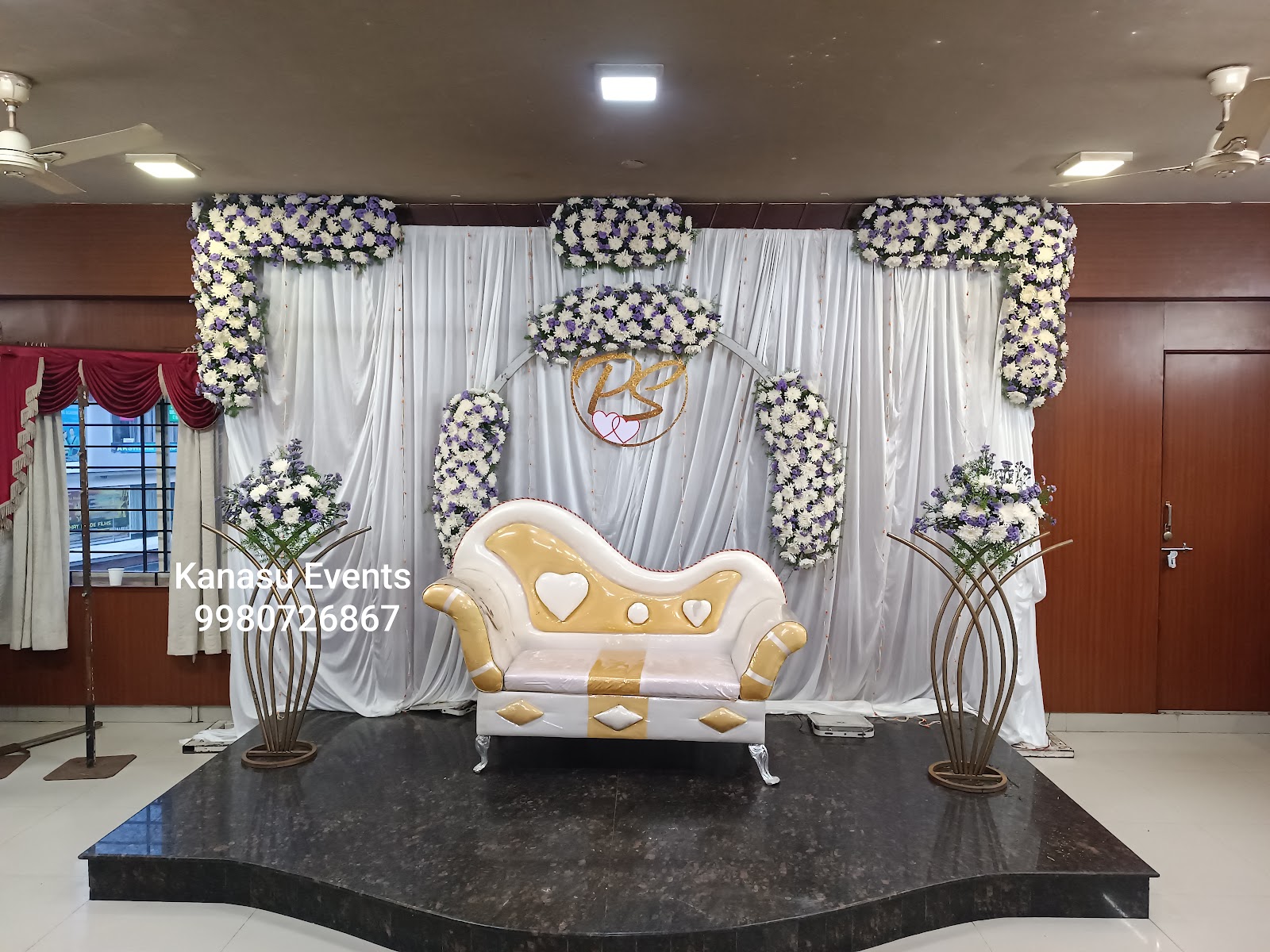 SLN Party Hall · Vijayanagar — Banquet Hall in Bangalore (on-site parking, in-house decoration, bar service available, 125–200 guest capacity)