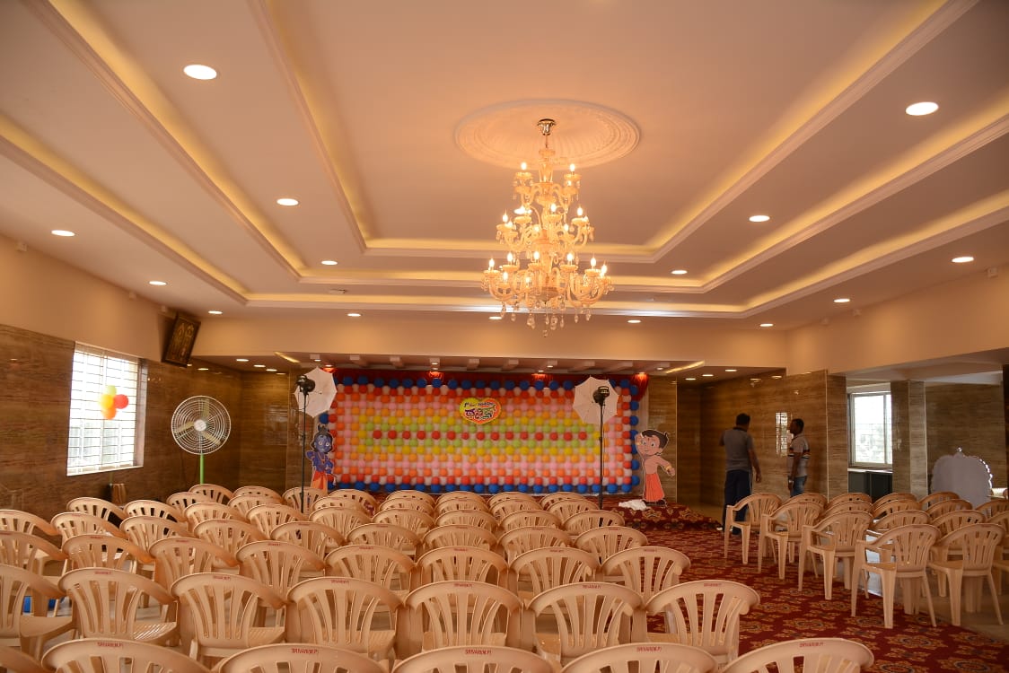 Sri Venkatadri Party Hall — Banquet Hall in Bangalore (on-site parking, in-house decoration, bar service available, 250–450 guest capacity)