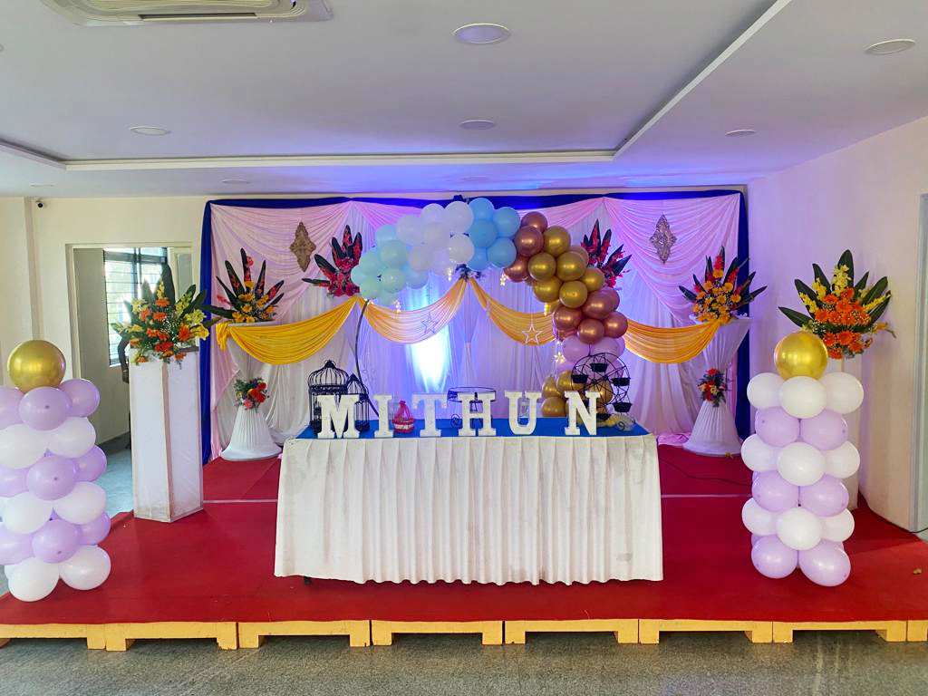 Sanjeevini Party Hall — Banquet Hall in Bangalore (on-site parking, in-house decoration, bar service available, 300–500 guest capacity)