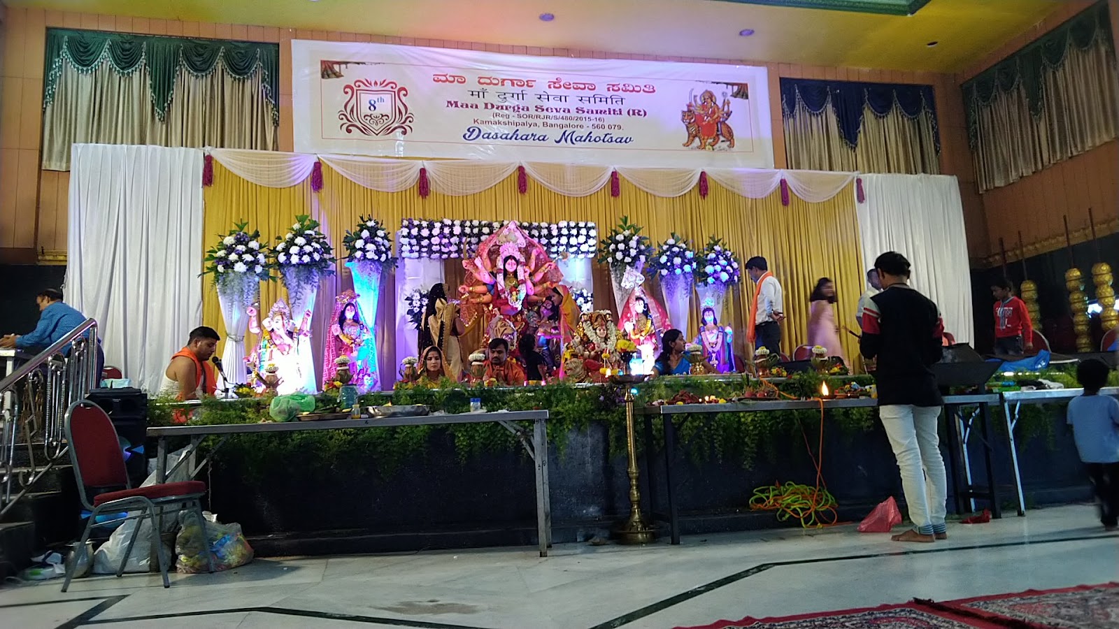 Dhananjaya Palace Vijayanagar Bangalore — Banquet Hall in Bangalore (on-site parking, in-house decoration, DJ permitted, bar service available) — photo 2