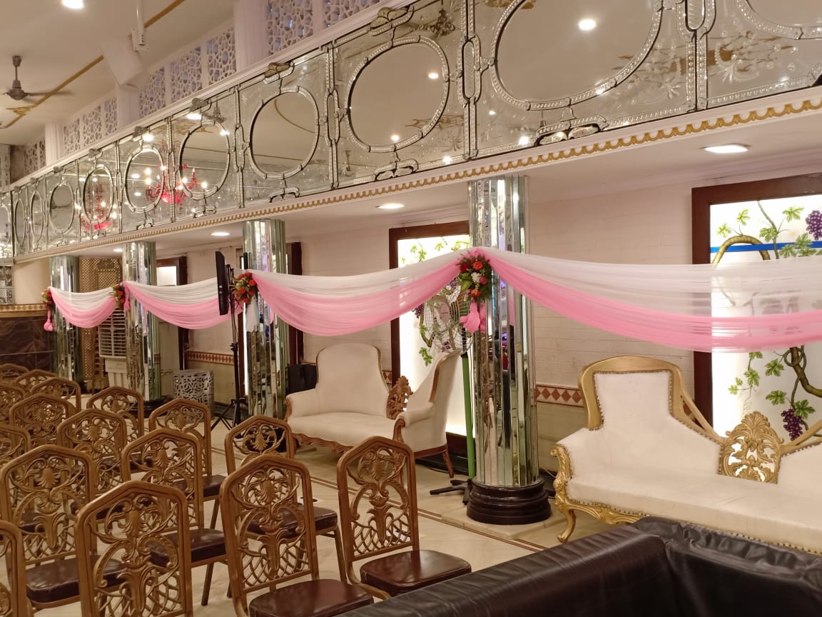 Adams House — Banquet Hall in Bangalore (on-site parking, in-house decoration, DJ permitted, bar service available)
