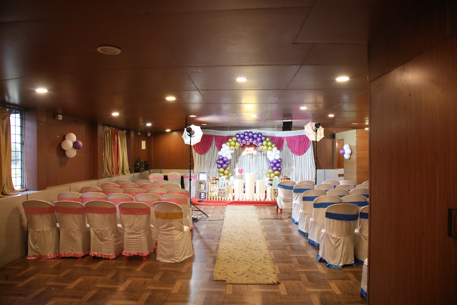Vinaya Party Hall — Banquet Hall in Bangalore (on-site parking, in-house decoration, outside catering allowed, bar service available)