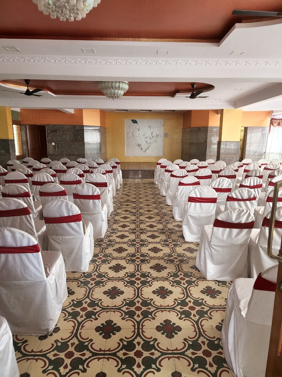 Sri Bhairava Party Hall — Banquet Hall in Bangalore (on-site parking, in-house decoration, bar service available, 200–300 guest capacity)