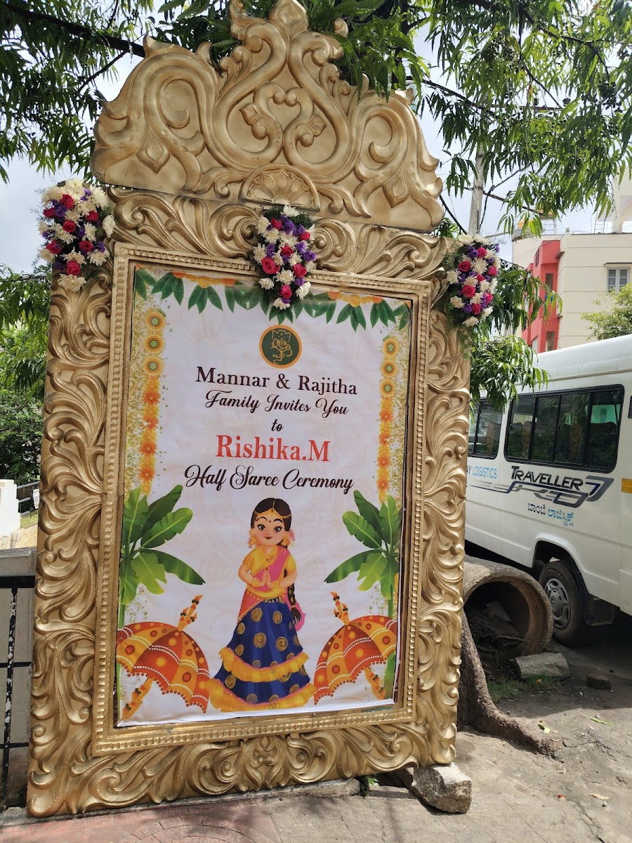 SLV Party Hall · Banashankari — Banquet Hall in Banashankari, Bangalore (on-site parking, in-house decoration, bar service available, 200–300 guest capacity) — photo 2