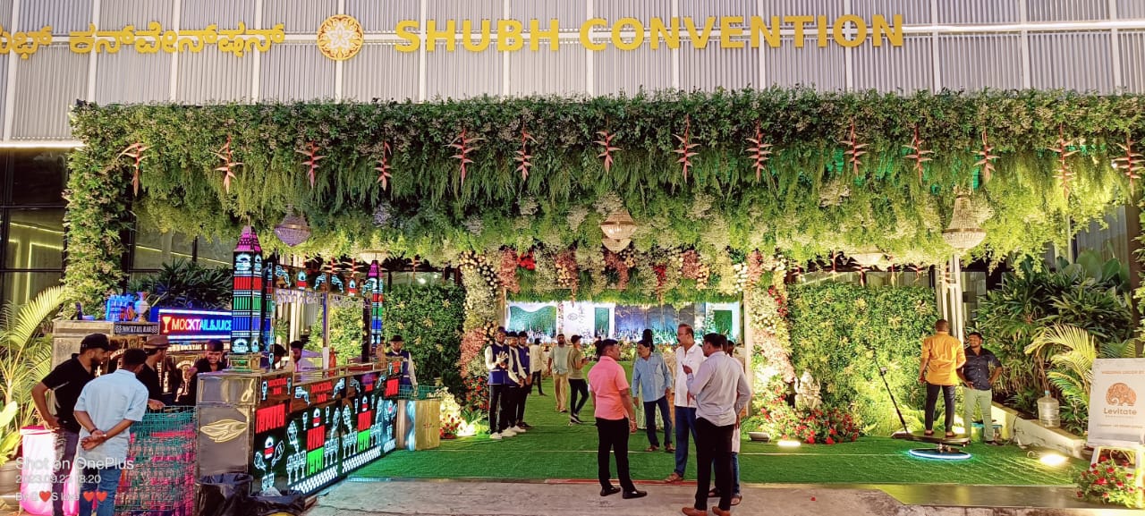 Shubh Convention Center — Banquet Hall in JP Nagar, Bangalore (on-site parking, in-house decoration, outside catering allowed, DJ permitted)