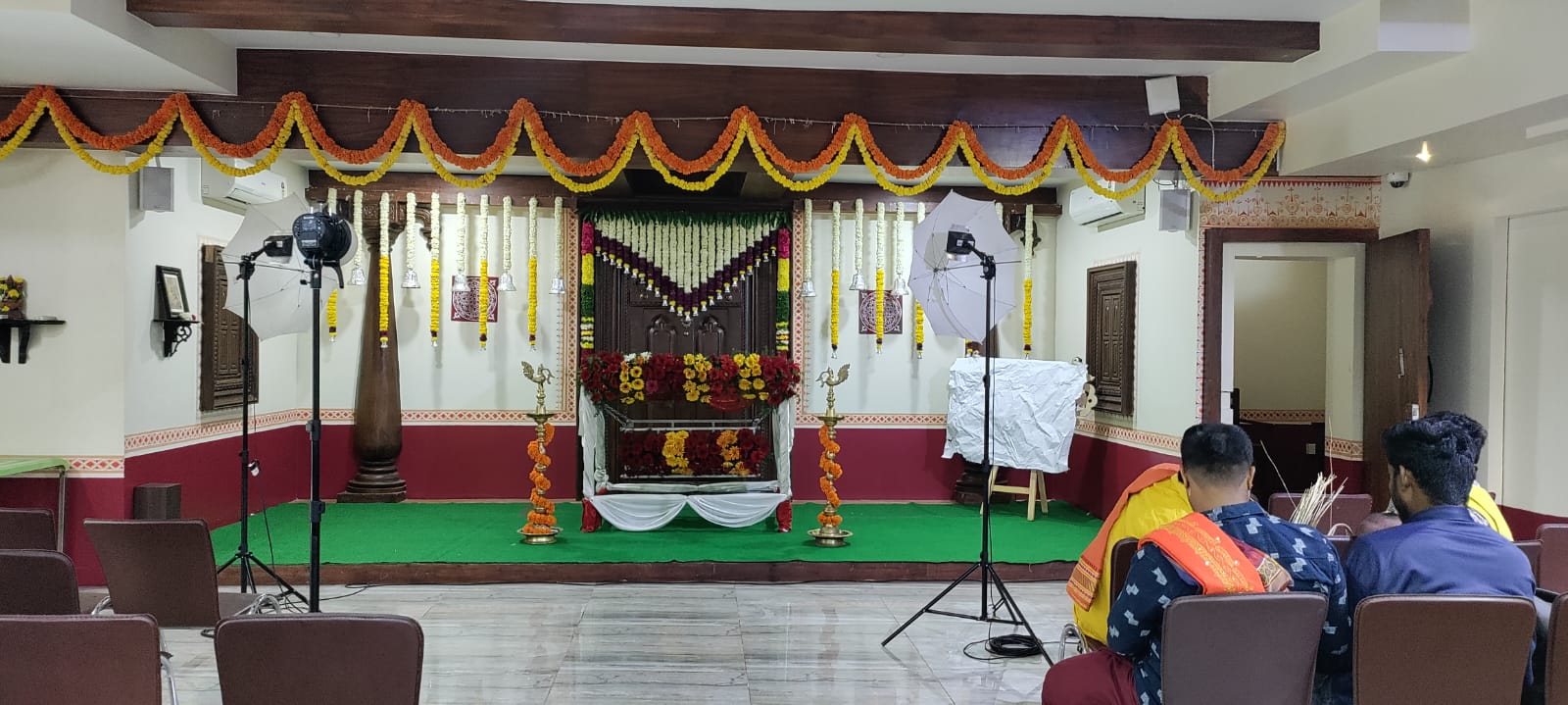 SRV Party Hall — Banquet Hall in Malleswaram, Bangalore (on-site parking, in-house decoration, bar service available, 100–150 guest capacity) — photo 3