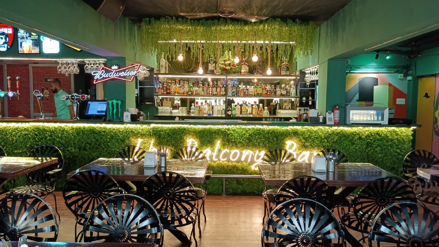 The Balcony Bar — Pub/Bar in Bangalore (on-site parking, in-house decoration, DJ permitted, bar service available)