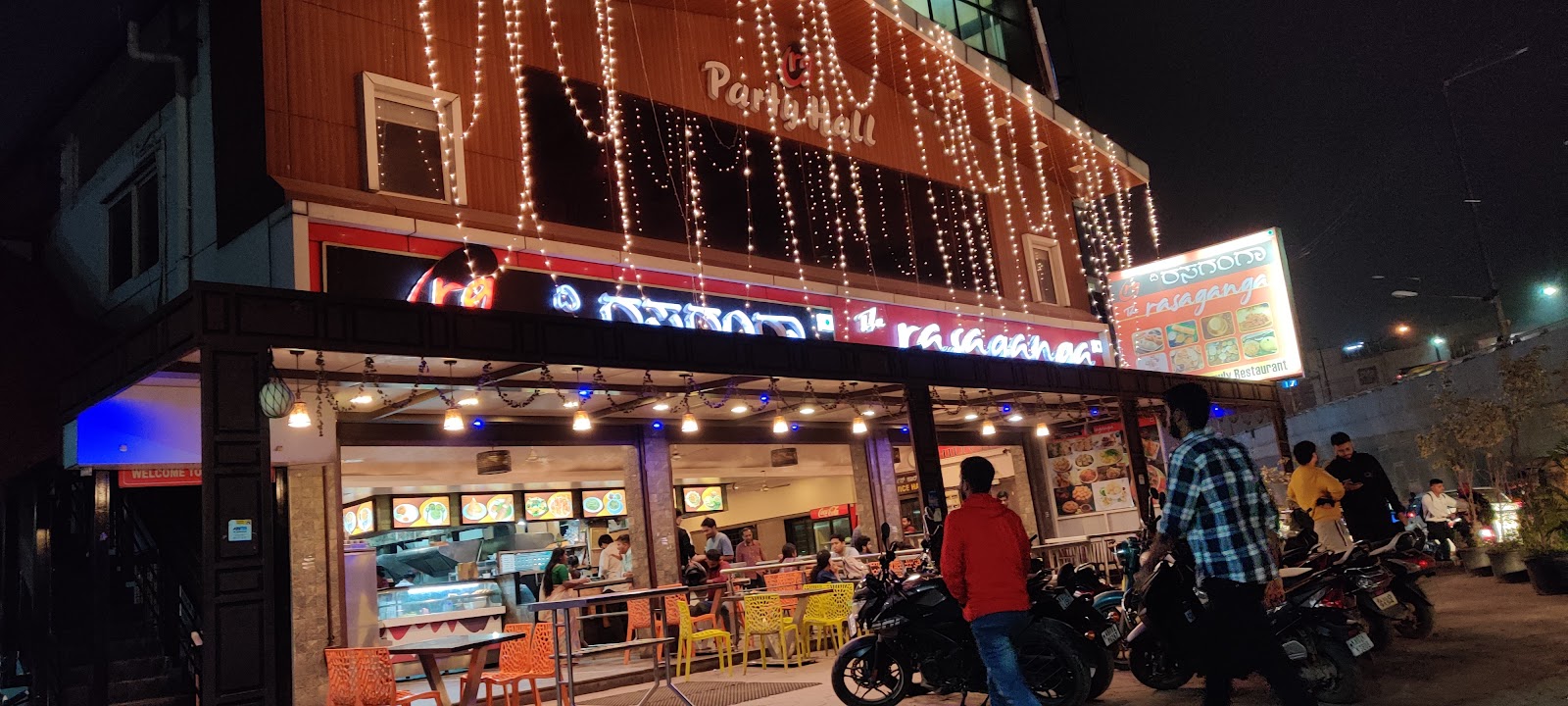 The Rasaganga Party Hall — Banquet Hall in Bangalore (on-site parking, in-house decoration, outside catering allowed, bar service available)
