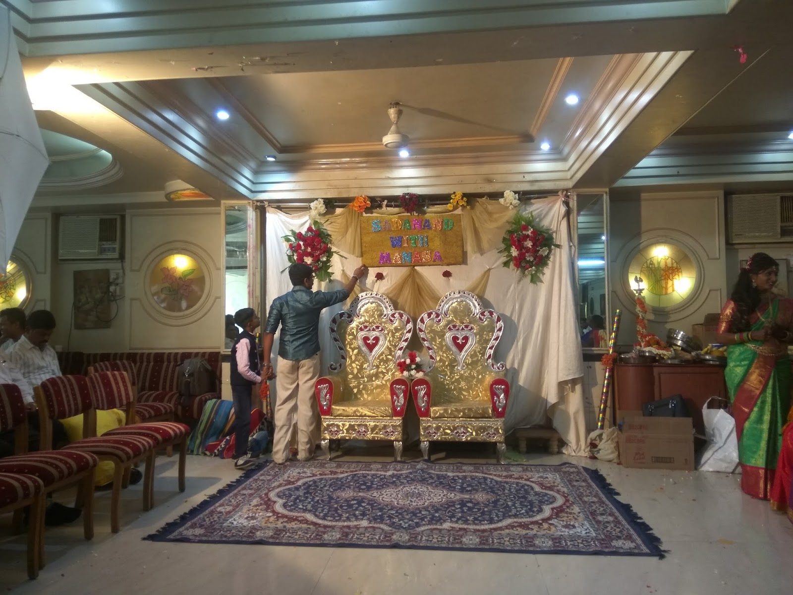 New Shanthi Sagar Party Hall · RT Nagar — Banquet Hall in Bangalore (on-site parking, in-house decoration, outside catering allowed, bar service available)
