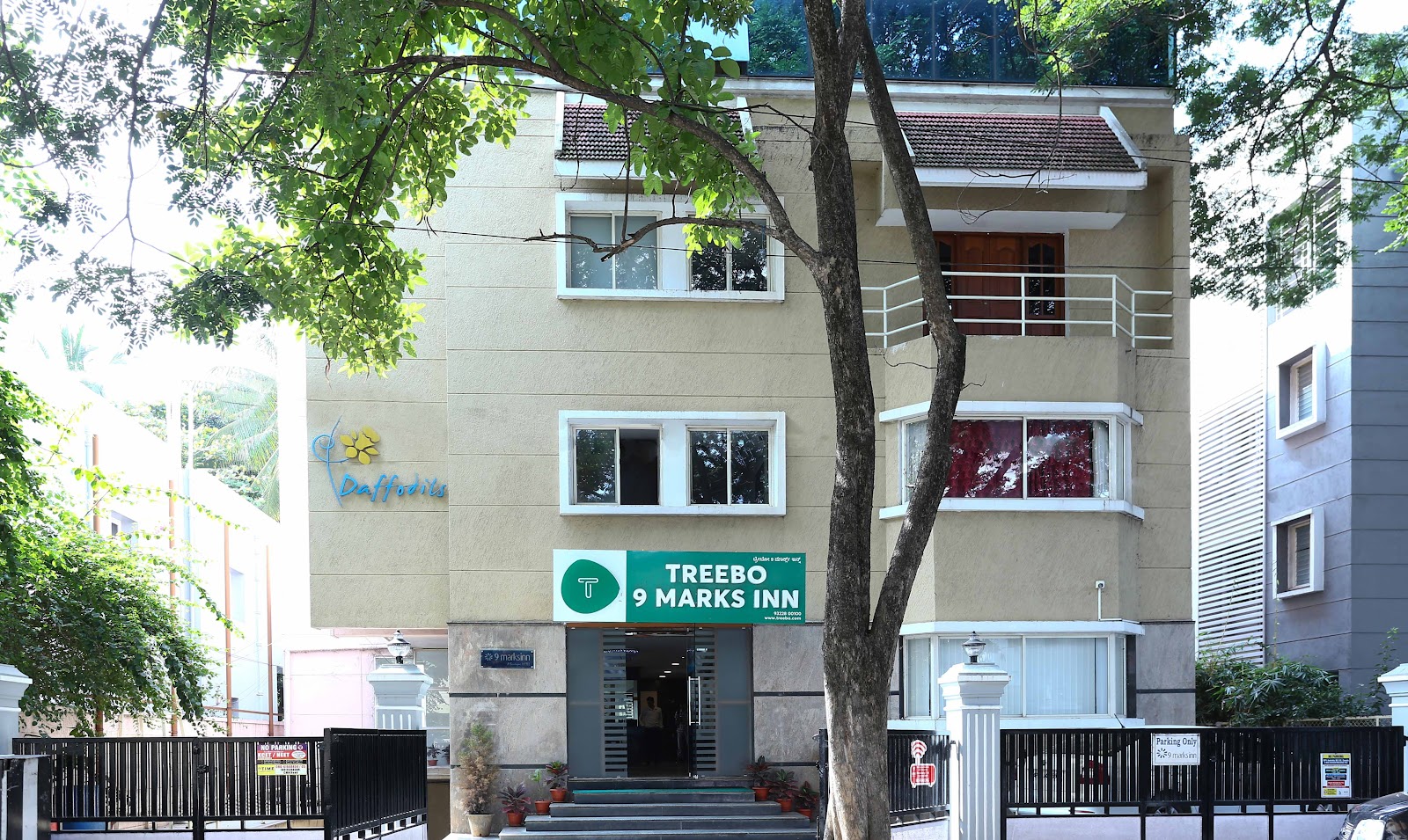 Hotel 9 Marks Inn — Banquet Hall in Indiranagar, Bangalore (on-site parking, in-house decoration, outside catering allowed, bar service available)
