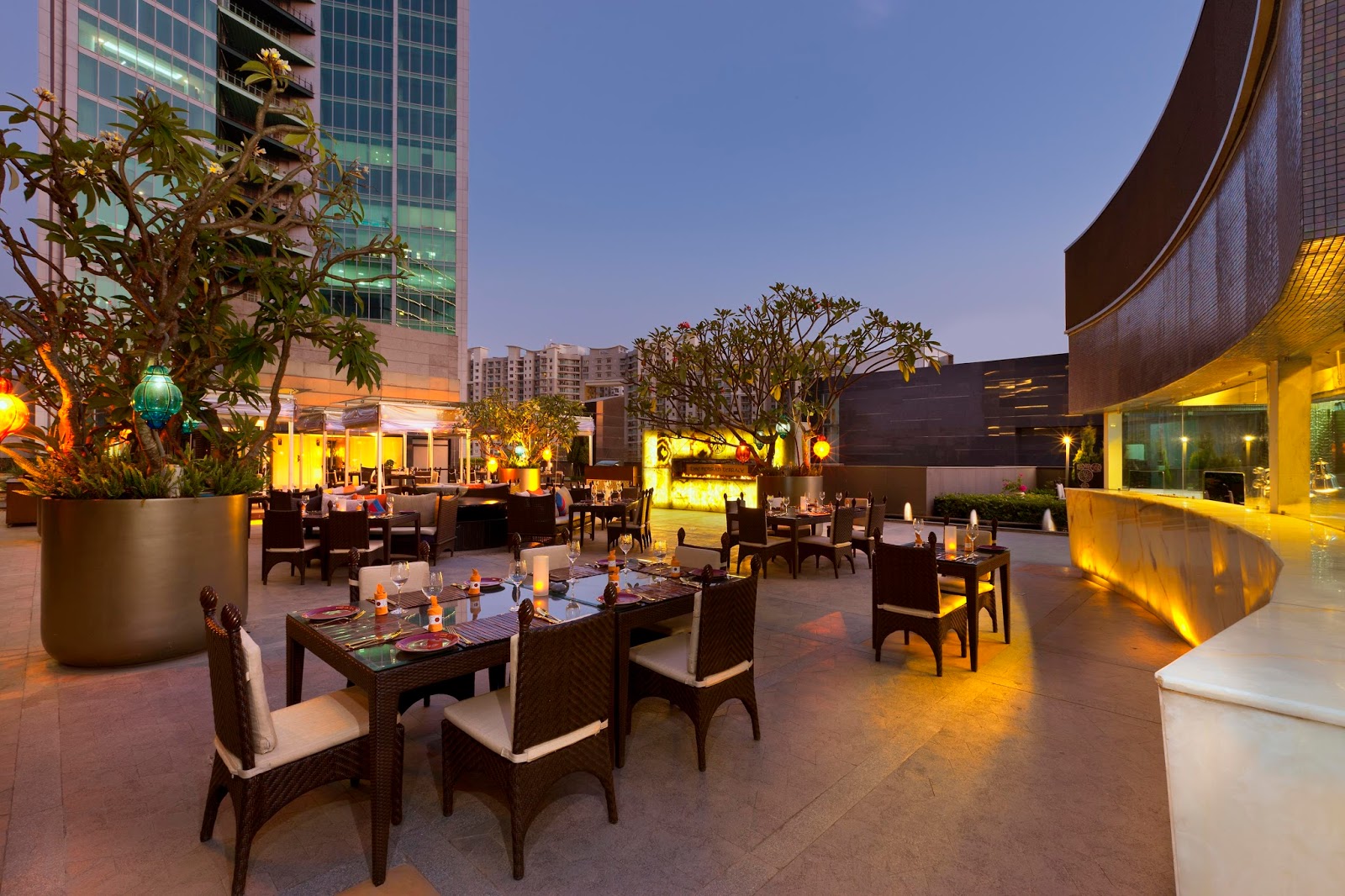 Persian Terrace — Banquet Hall in Bangalore (on-site parking, in-house decoration, DJ permitted, bar service available)