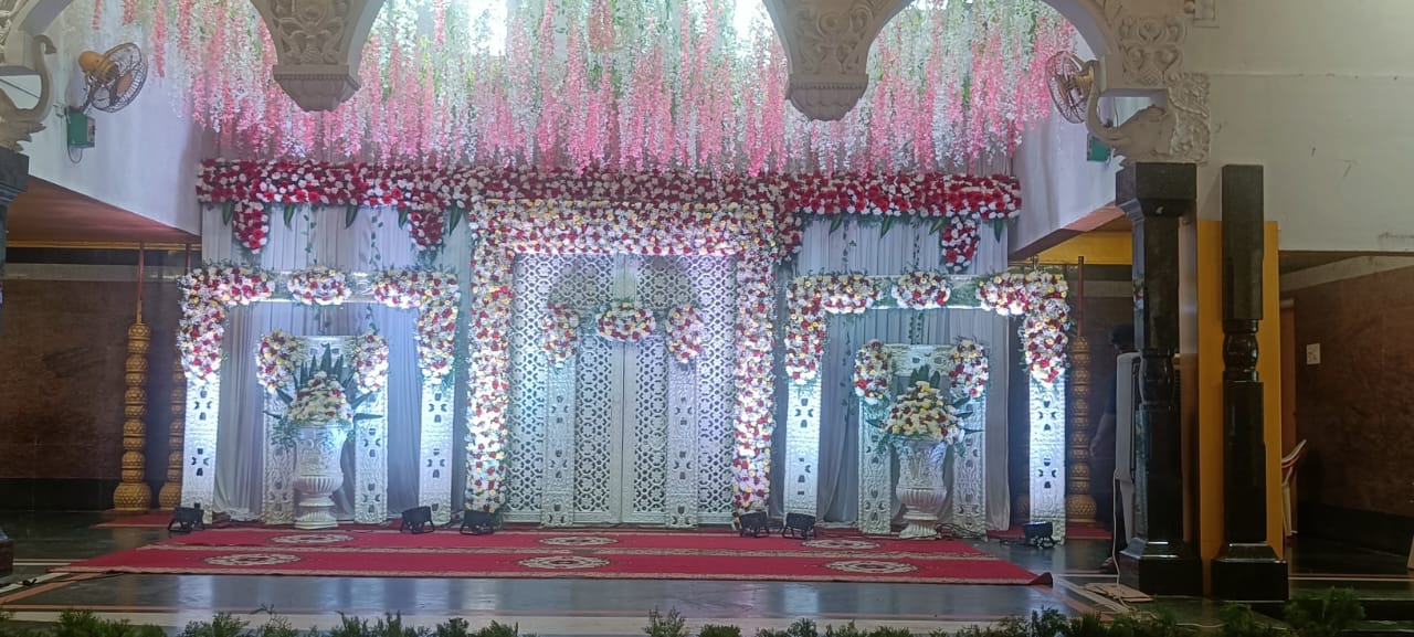 Subharam Kalyana Mantapa — Banquet Hall in Bangalore (on-site parking, in-house decoration, DJ permitted, bar service available)