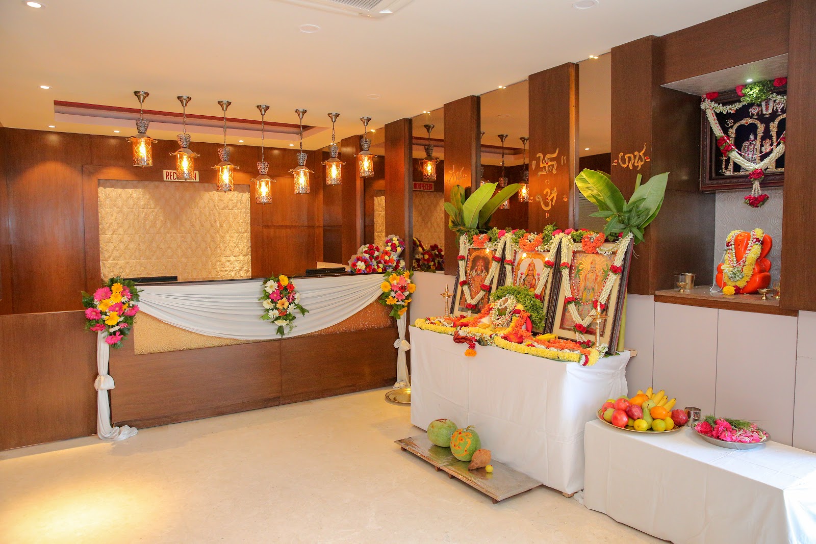 Nandhana Banquet Hall · Indiranagar — Banquet Hall in Indiranagar, Bangalore (on-site parking, in-house decoration, outside catering allowed, bar service available)