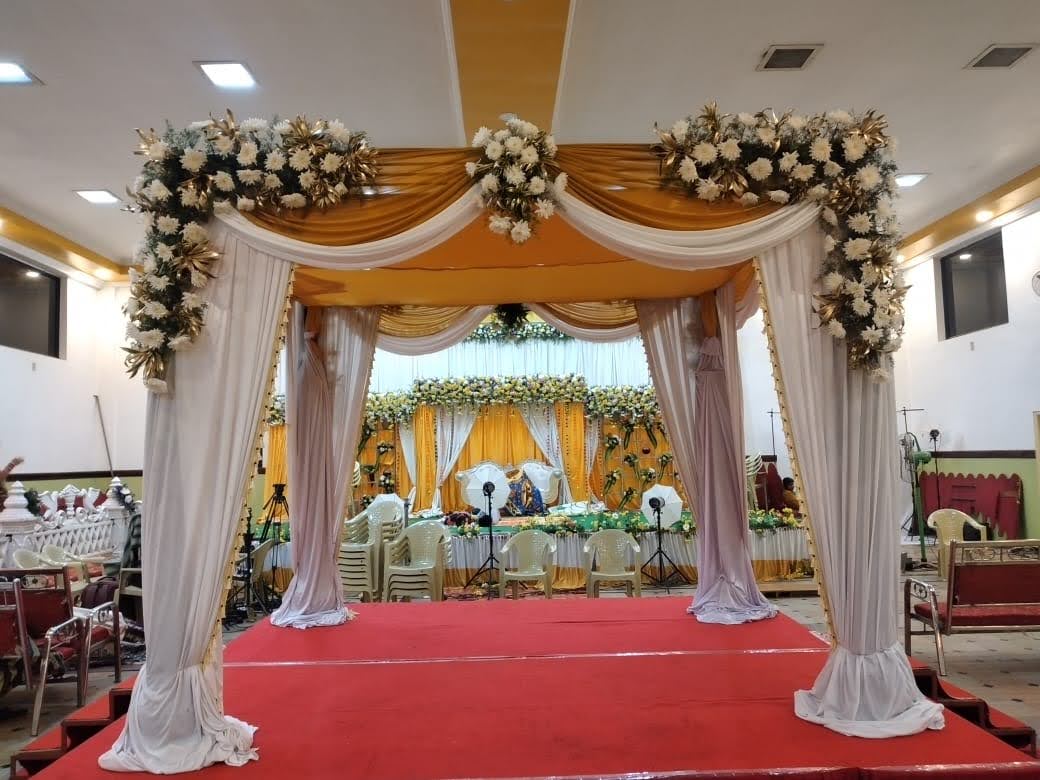 Aarpee Ashraya Kalyana Mantapa — Banquet Hall in Bangalore (on-site parking, in-house decoration, DJ permitted, bar service available)