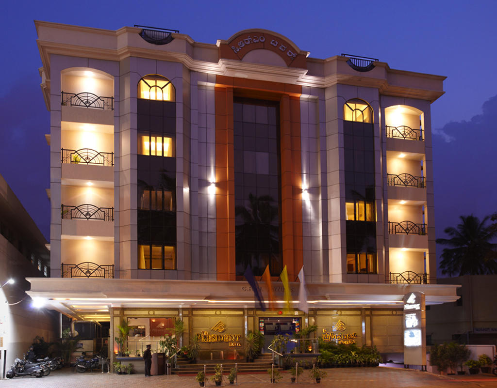 The President Hotel · Jayanagar — Banquet Hall in Jayanagar, Bangalore (on-site parking, in-house decoration, outside catering allowed, bar service available)
