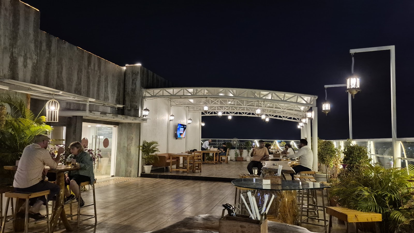 Terrace — Banquet Hall in Khairatabad, Hyderabad (on-site parking, in-house decoration, DJ permitted, bar service available) — photo 3