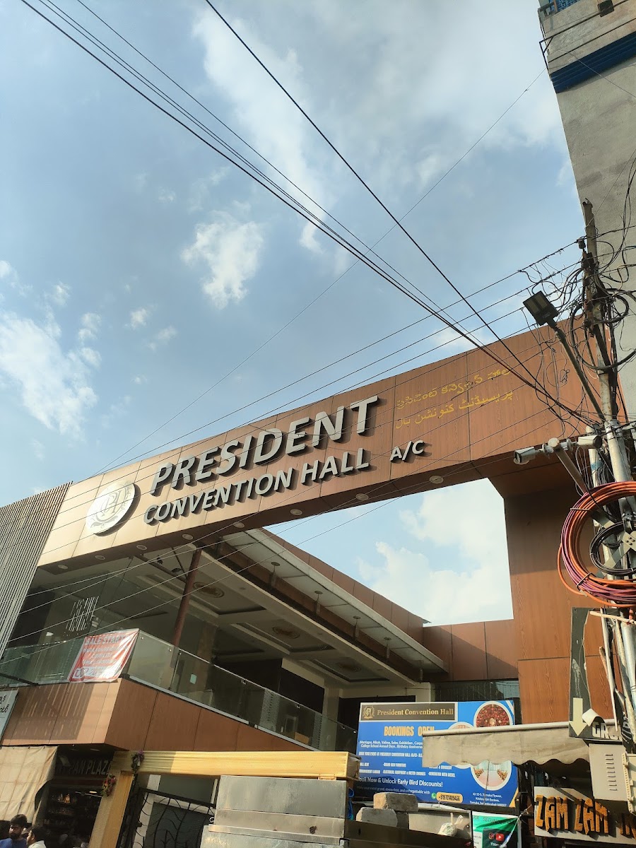 President Function Hall · Tarnaka — Banquet Hall in Tarnaka, Hyderabad (on-site parking, in-house decoration, DJ permitted, bar service available) — photo 4