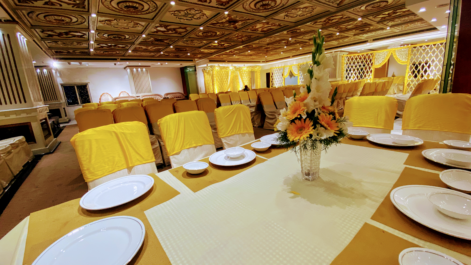 Orchids The Banquet — Banquet Hall in Hyderabad (on-site parking, in-house decoration, bar service available, 350–550 guest capacity)