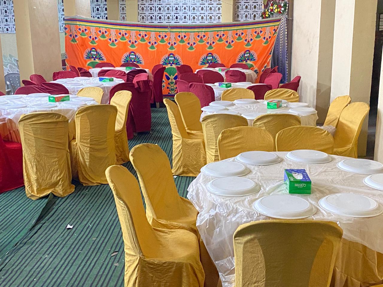 Azam Function Hall · Moghalpura — Banquet Hall in Hyderabad (on-site parking, in-house decoration, DJ permitted, bar service available)