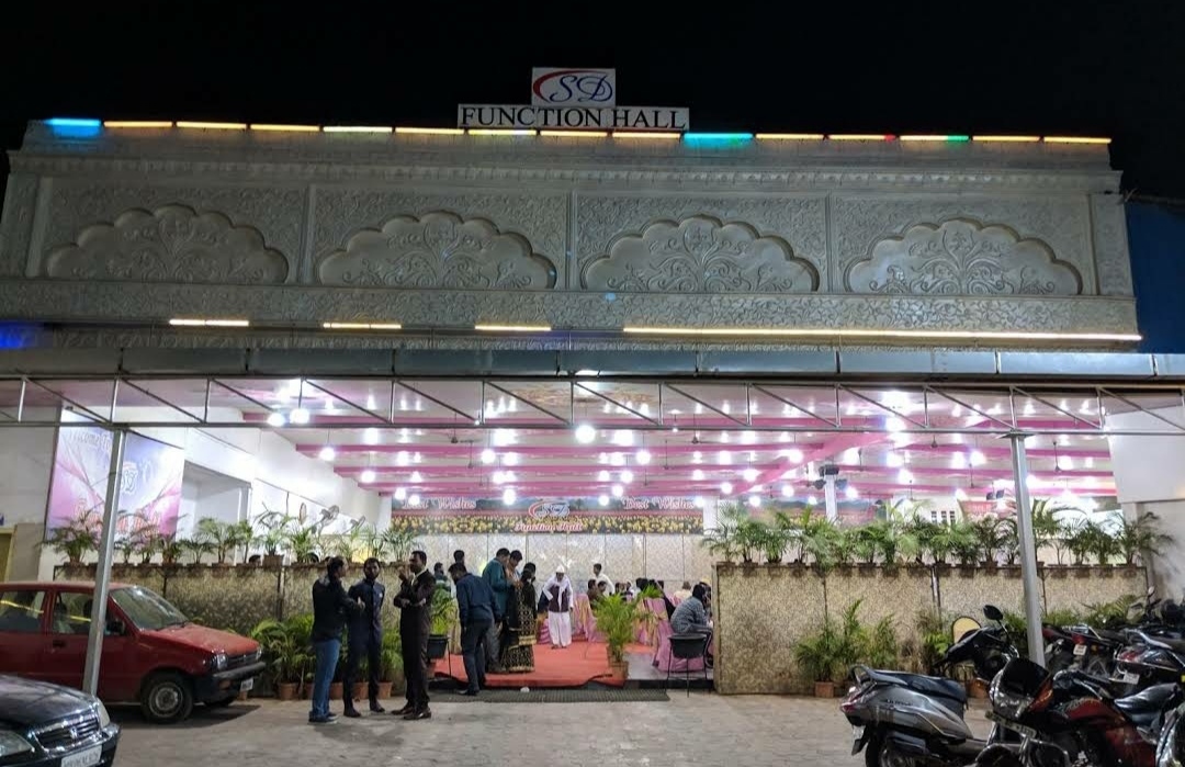 Sd Function Hall — Banquet Hall in Hyderabad (on-site parking, in-house decoration, DJ permitted, bar service available)