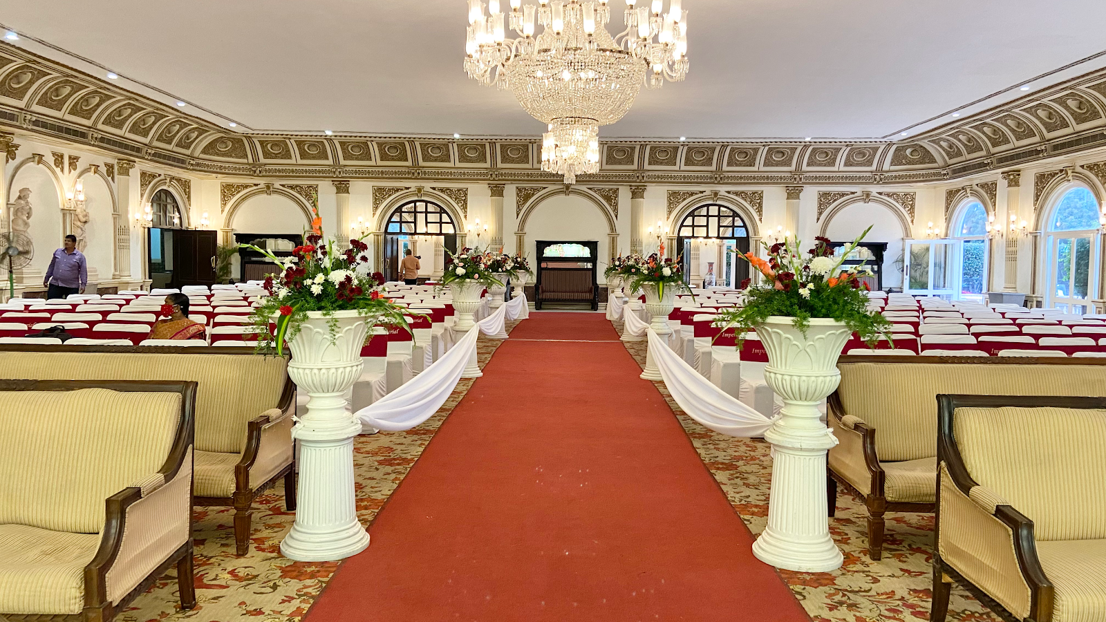 The Marvel Pavilion Garden — Banquet Hall in Hyderabad (on-site parking, in-house decoration, DJ permitted, bar service available)
