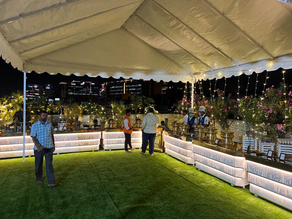 Ashirwad Banquets — Banquet Hall in Bangalore (on-site parking, in-house decoration, DJ permitted, bar service available)