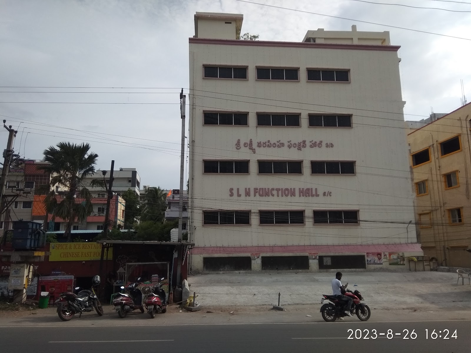 Slns Function Hall — Banquet Hall in Hyderabad (on-site parking, in-house decoration, DJ permitted, bar service available)