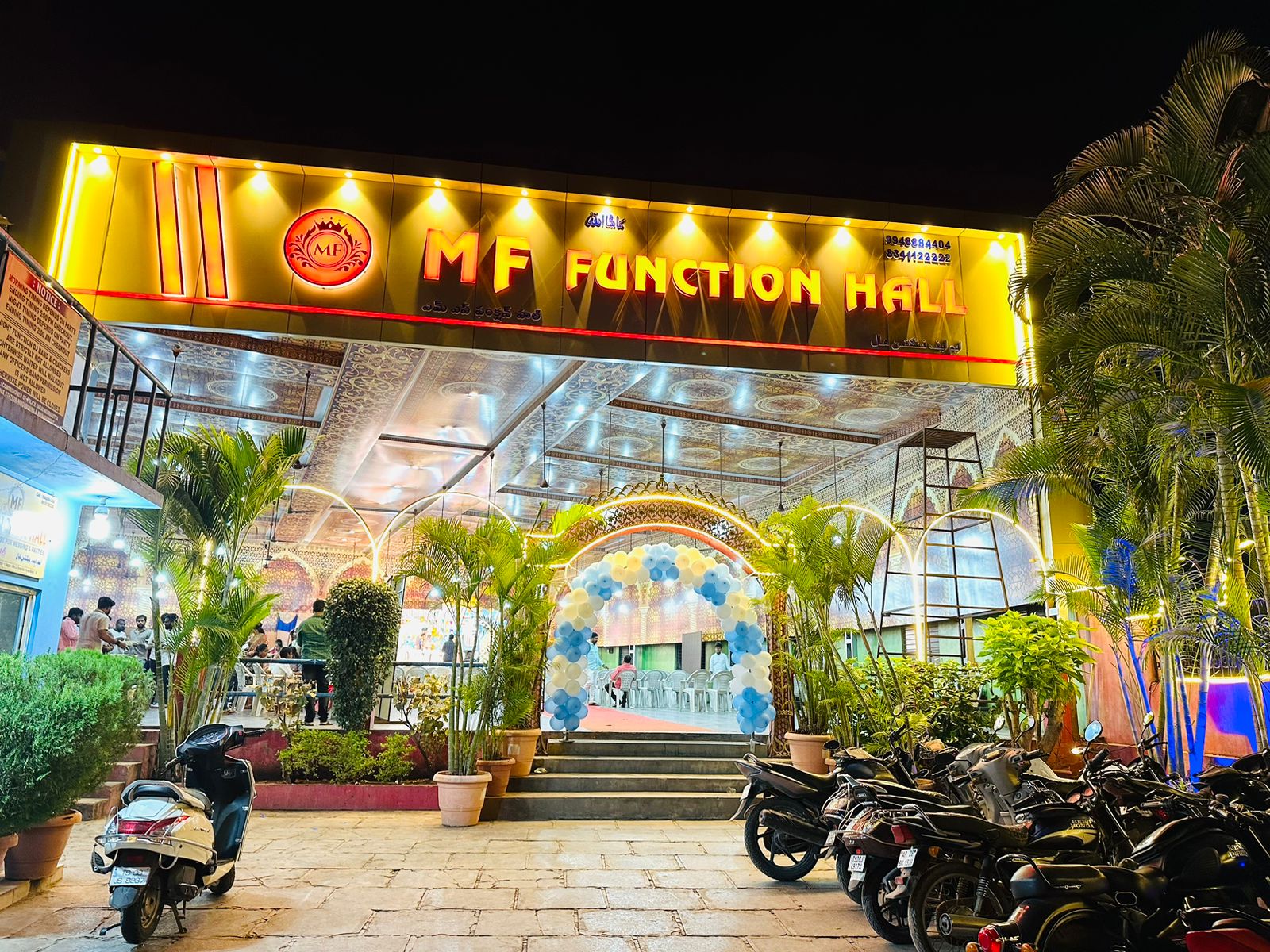 M.f. Function Hall — Banquet Hall in Gajularamaram, Hyderabad (on-site parking, in-house decoration, bar service available, 280–400 guest capacity) — photo 2