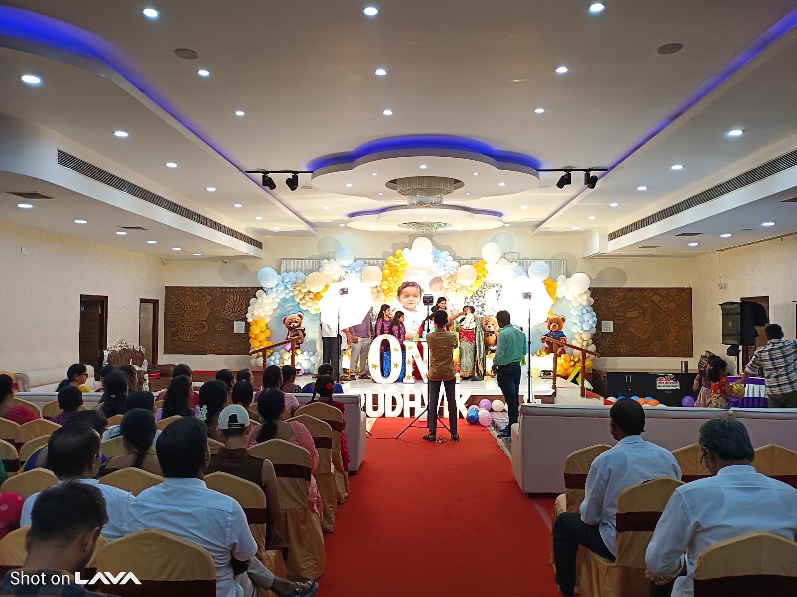 S S Grand Function Hall — Banquet Hall in Hyderabad (on-site parking, in-house decoration, bar service available, 250–350 guest capacity)