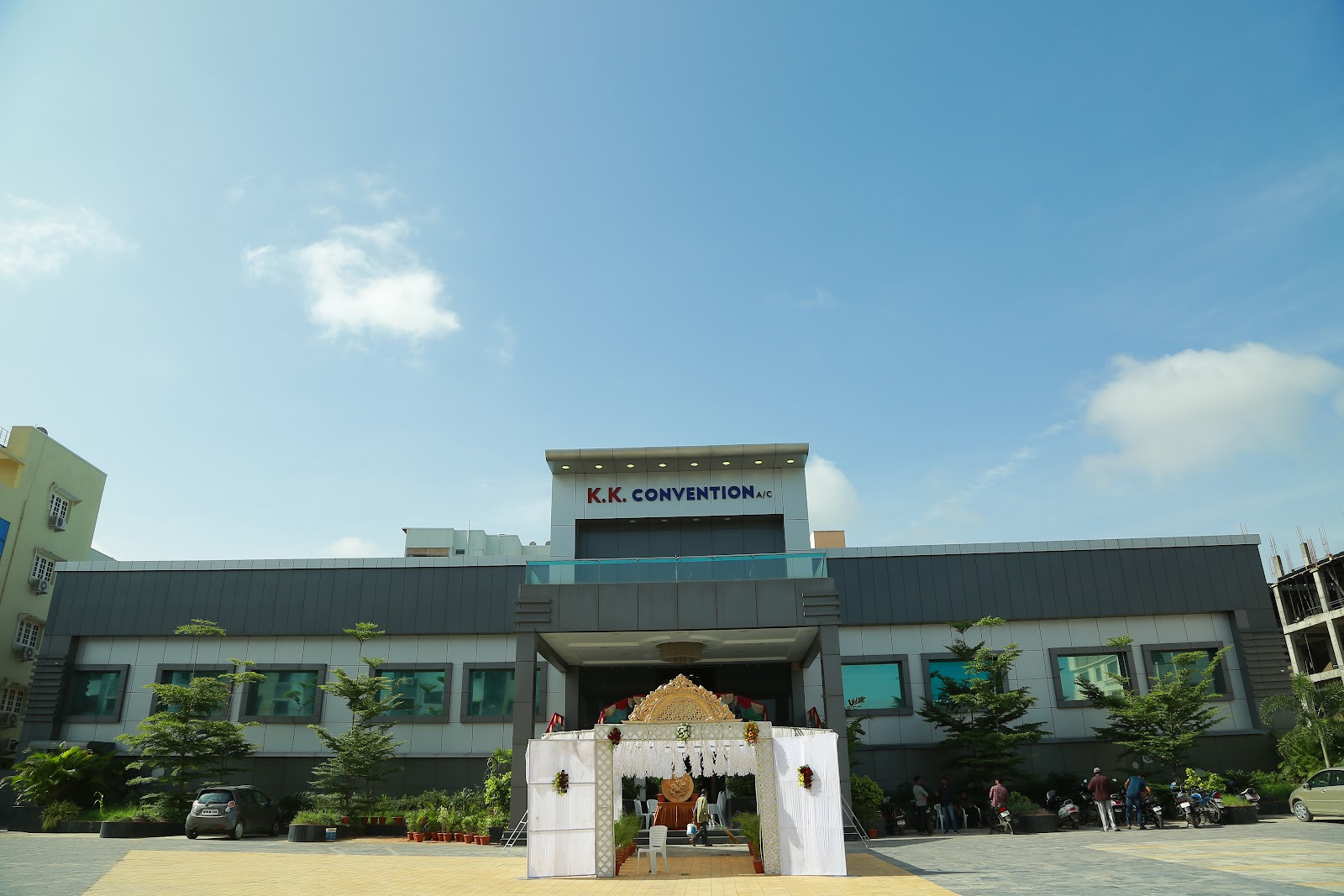 Kk Convention — Banquet Hall in Hydershakote, Hyderabad (on-site parking, in-house decoration, DJ permitted, bar service available) — photo 3