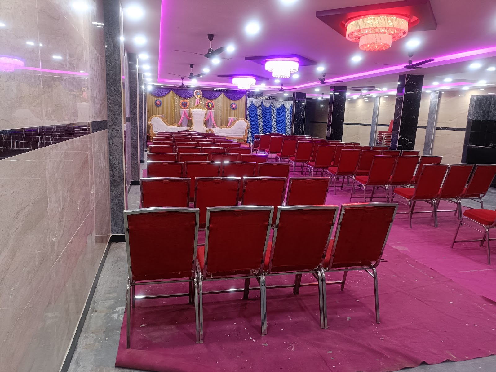 Baba Function Hall · Kishan Bagh — Banquet Hall in Kishan Bagh, Hyderabad (on-site parking, in-house decoration, DJ permitted, bar service available) — photo 4