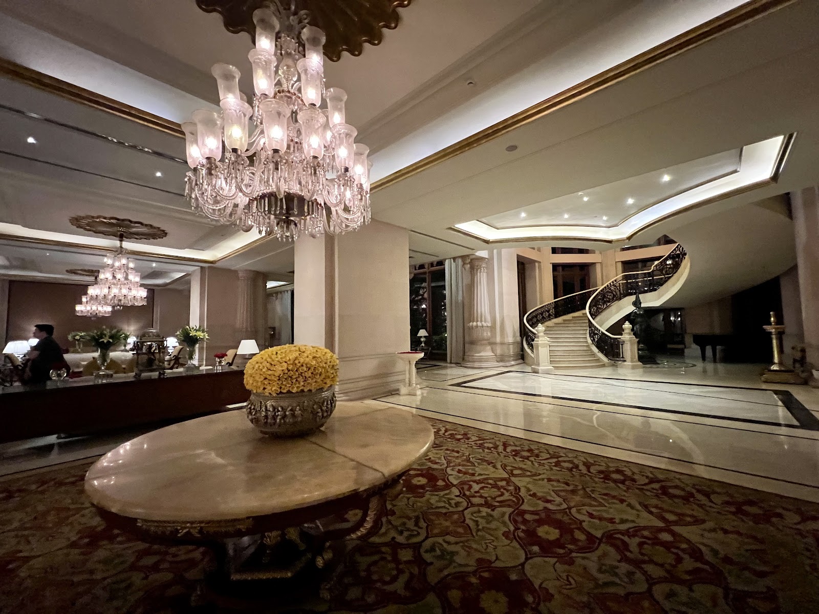 The Leela Palace — Banquet Hall in Bangalore (on-site parking, in-house decoration, outside catering allowed, DJ permitted)