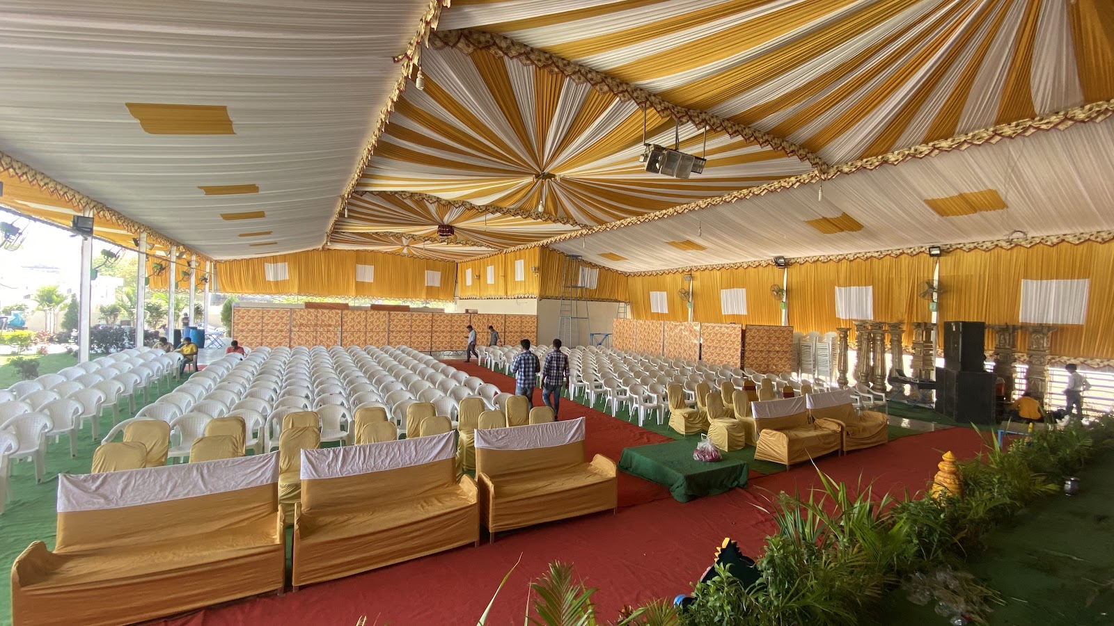 Sri Tirumala Gardens Function Hall — Banquet Hall in Hyderabad (on-site parking, in-house decoration, DJ permitted, bar service available)