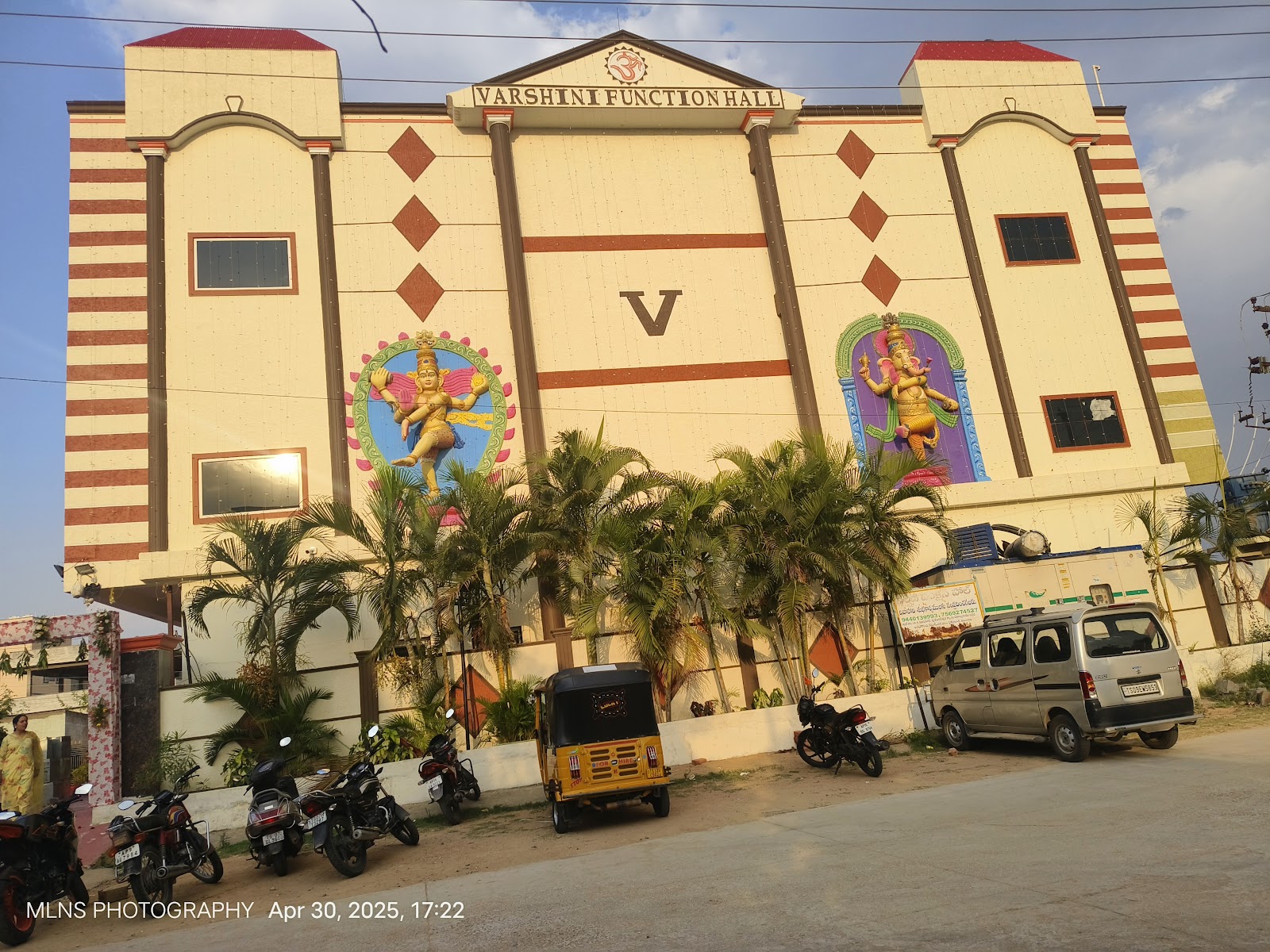 Varshini Function Hall — Banquet Hall in Hyderabad (on-site parking, in-house decoration, DJ permitted, bar service available)