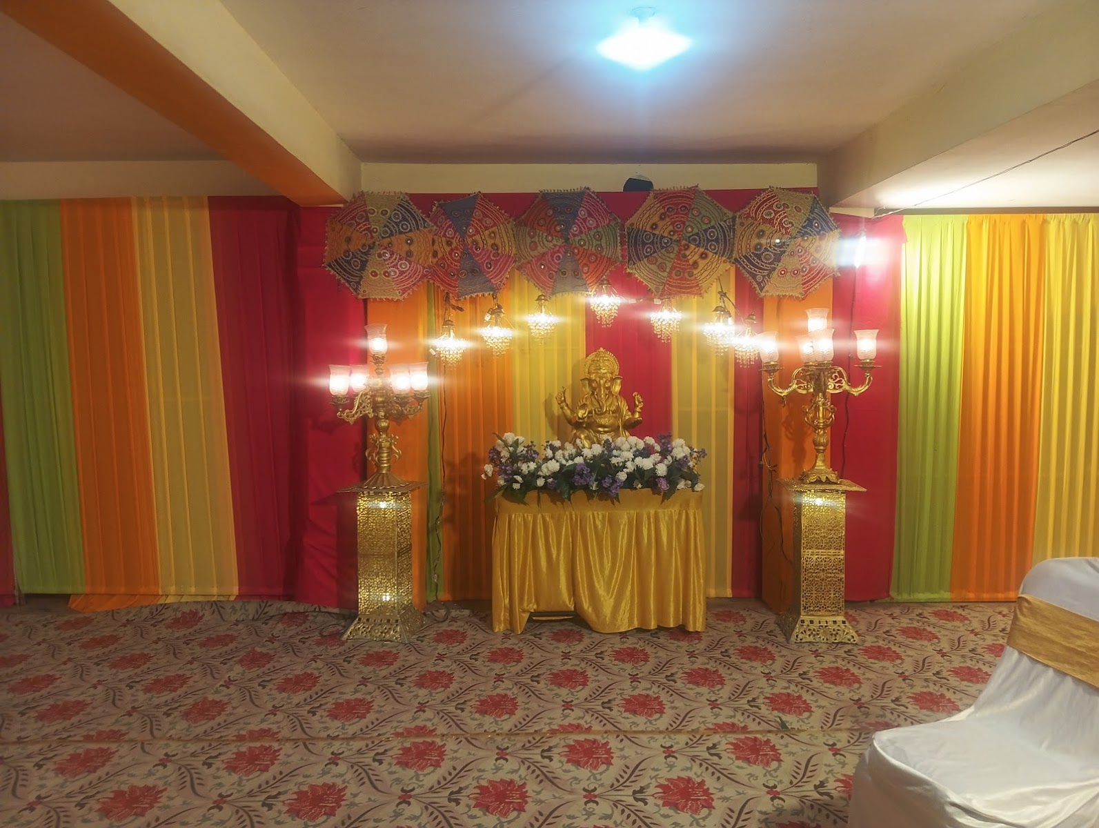 Samskruti Raj Bhavan Community Hall — Banquet Hall in Hyderabad (on-site parking, in-house decoration, DJ permitted, bar service available)