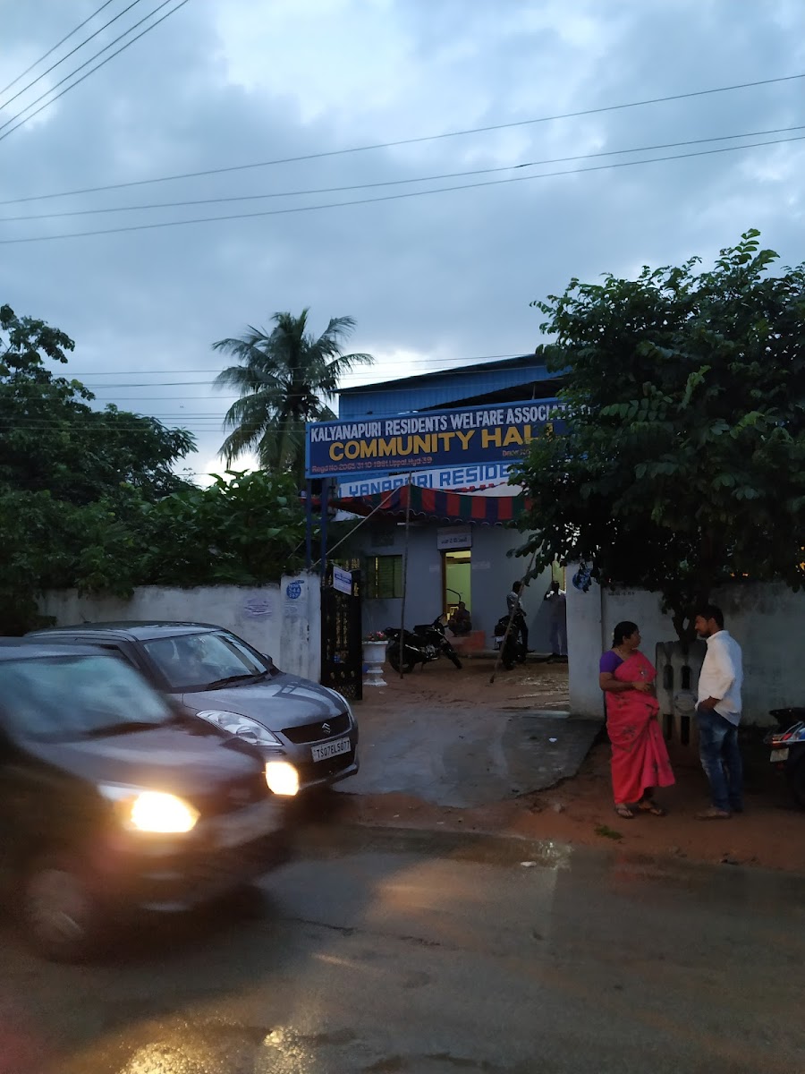 Kalyanapuri Community Hall — Banquet Hall in Hyderabad (on-site parking, in-house decoration, DJ permitted, bar service available)