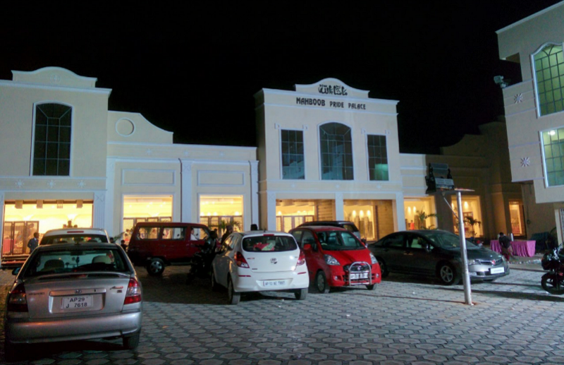 Mahboob Pride Palace — Banquet Hall in Hyderabad (on-site parking, in-house decoration, DJ permitted, bar service available)