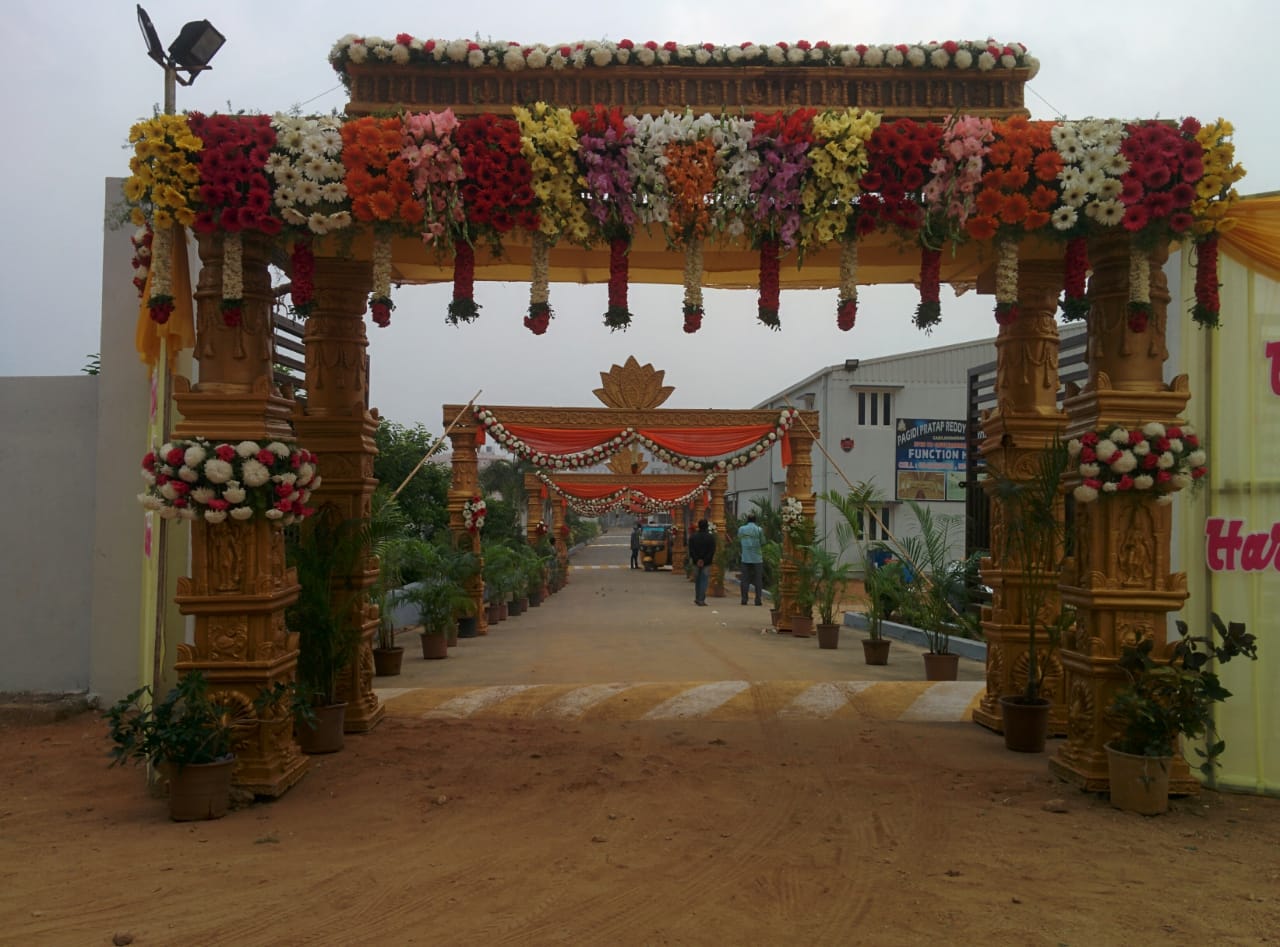 Pagidi Pratap Reddy Gardens — Banquet Hall in Gajularamaram, Hyderabad (on-site parking, in-house decoration, DJ permitted, bar service available) — photo 4
