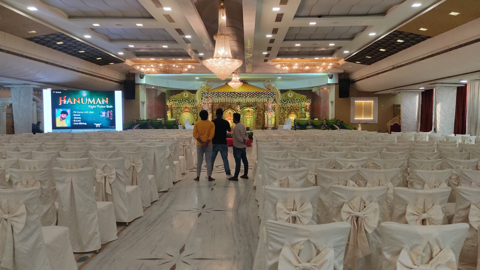 A N R Garden The Function Hall — Banquet Hall in Hyderabad (on-site parking, in-house decoration, DJ permitted, bar service available)