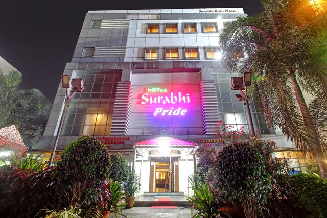 Hotel Surabhi Pride · Jeedimetla — Banquet Hall in Jeedimetla, Hyderabad (on-site parking, in-house decoration, outside catering allowed, bar service available)