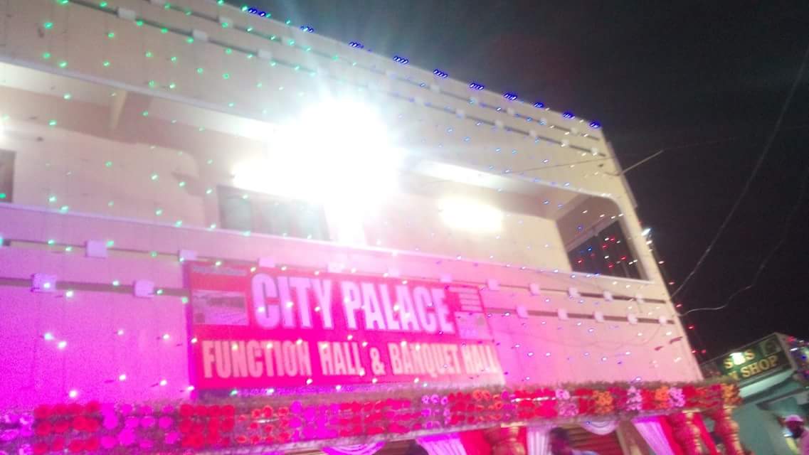 City Palace Function Hall · Bowenpally — Banquet Hall in Bowenpally, Hyderabad (on-site parking, in-house decoration, bar service available, 200–300 guest capacity) — photo 3
